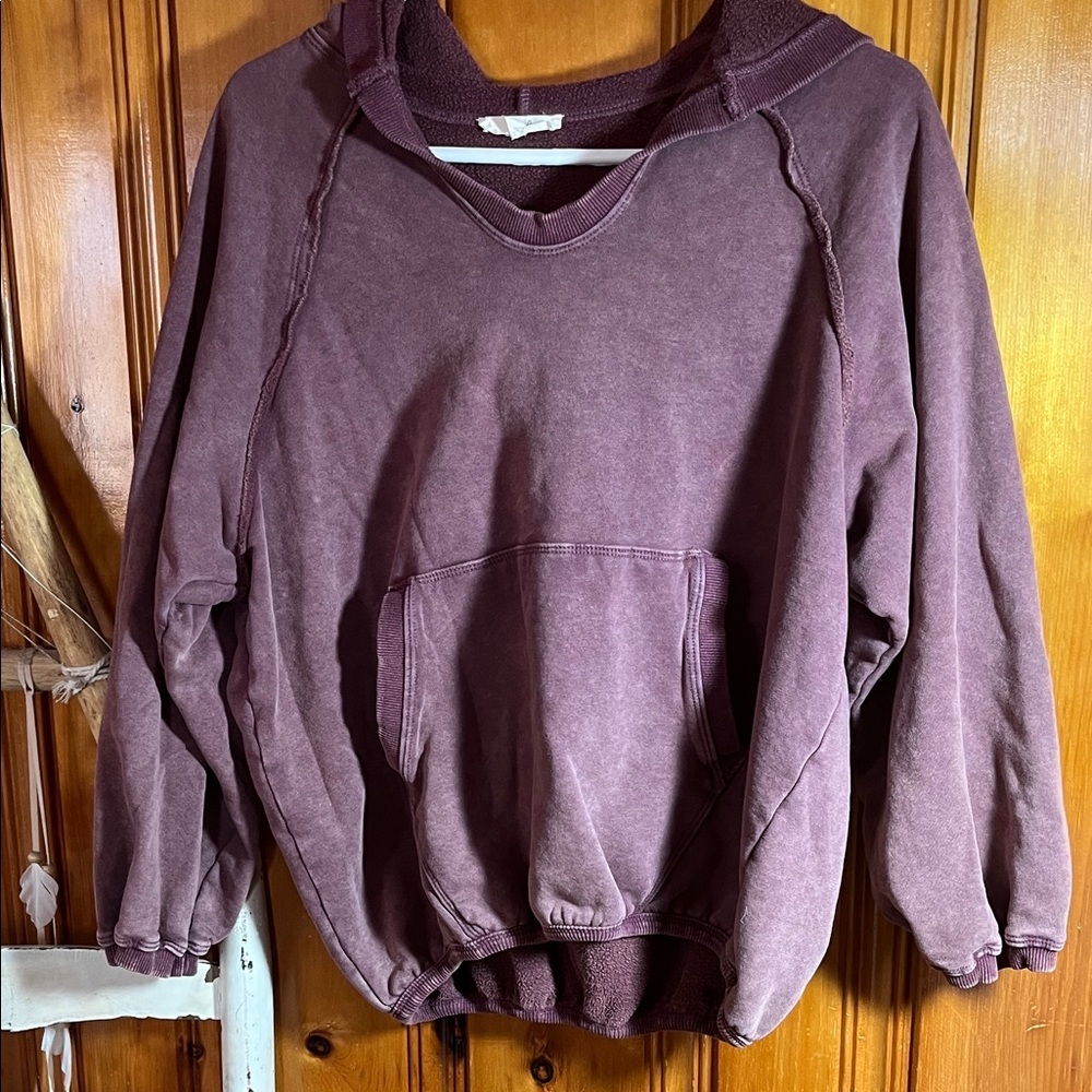 Easel Maroon Hoodie